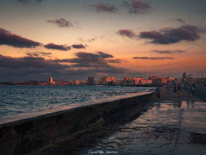 Sonnenuntergang in Havanna