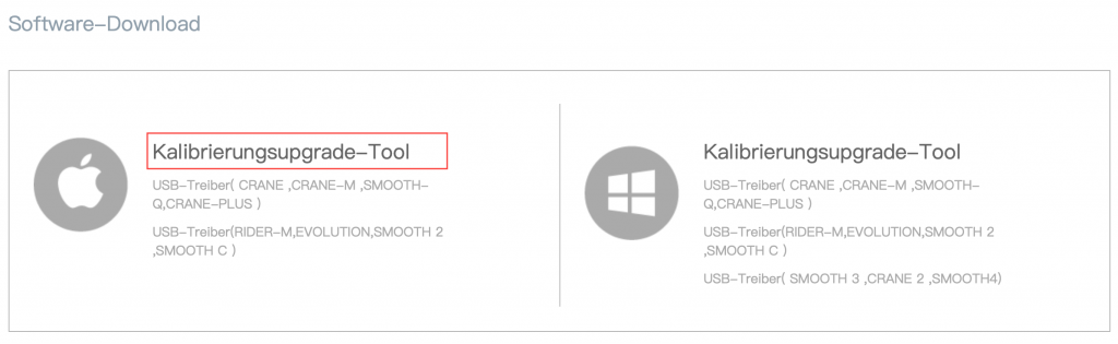Download Kalibrierungspgrade Tool